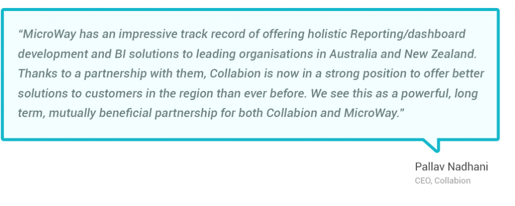 Collabion - MicroWay Partnership - Pallav Nadhani
